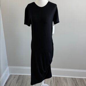 NWT Treasure and Bond Bodycon  Black Dress size medium